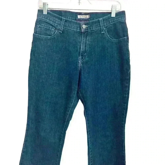 Levi’s 550 Women Jeans Blue Tag Size 8 Relaxed Bootcut Denim (D67) - Picture 4 of 9
